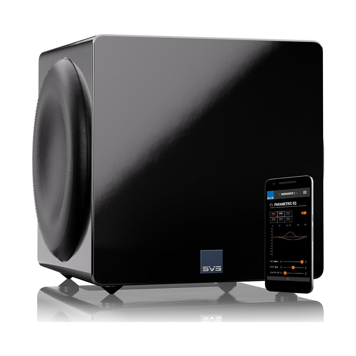 Subwoofer SVS 3000 Micro R|Evolution en Piano Gloss negro