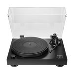 Tornamesa AT-LP8X de tracción directa con plato de aluminio de 2kg, brazo J-shape y cápsula AT-VM95E incluida