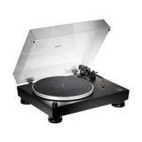 Tornamesa AT-LP5X de tracción directa con plato de aluminio, brazo J-shape y cápsula AT-VM95E elíptica incluida